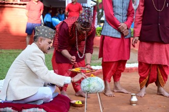 बडादसैंमा नेपाल प्रहरीको मैलोपूजा : ७१ बर्षदेखि निरन्तर