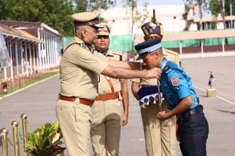 प्रहरी निरीक्षक सनम मल्ल भारतमा पुरस्कृत